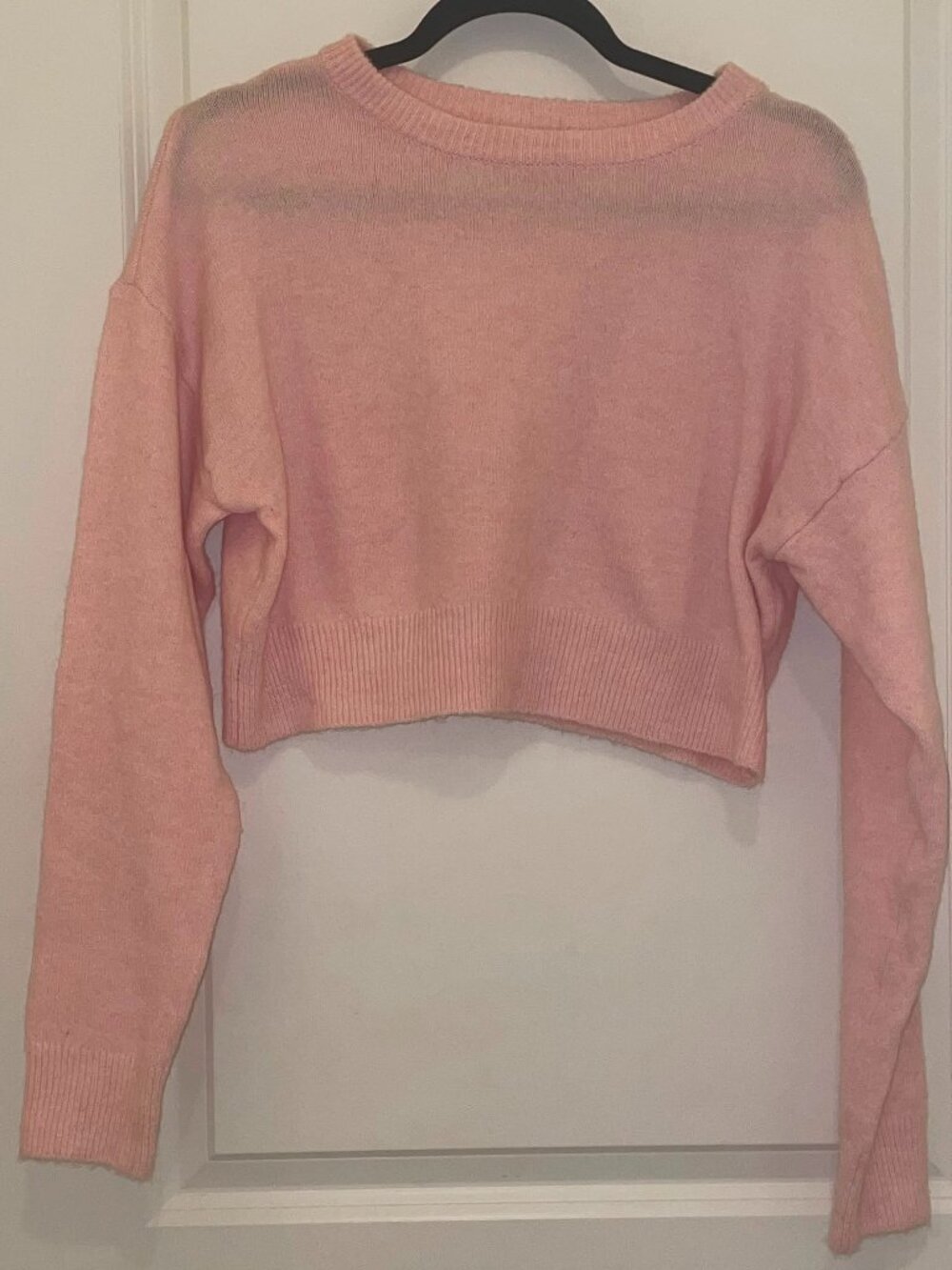 L.A. HEARTS Women’s Light Pink Sweater, Size S